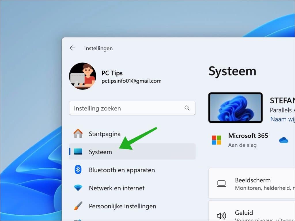 Systeem