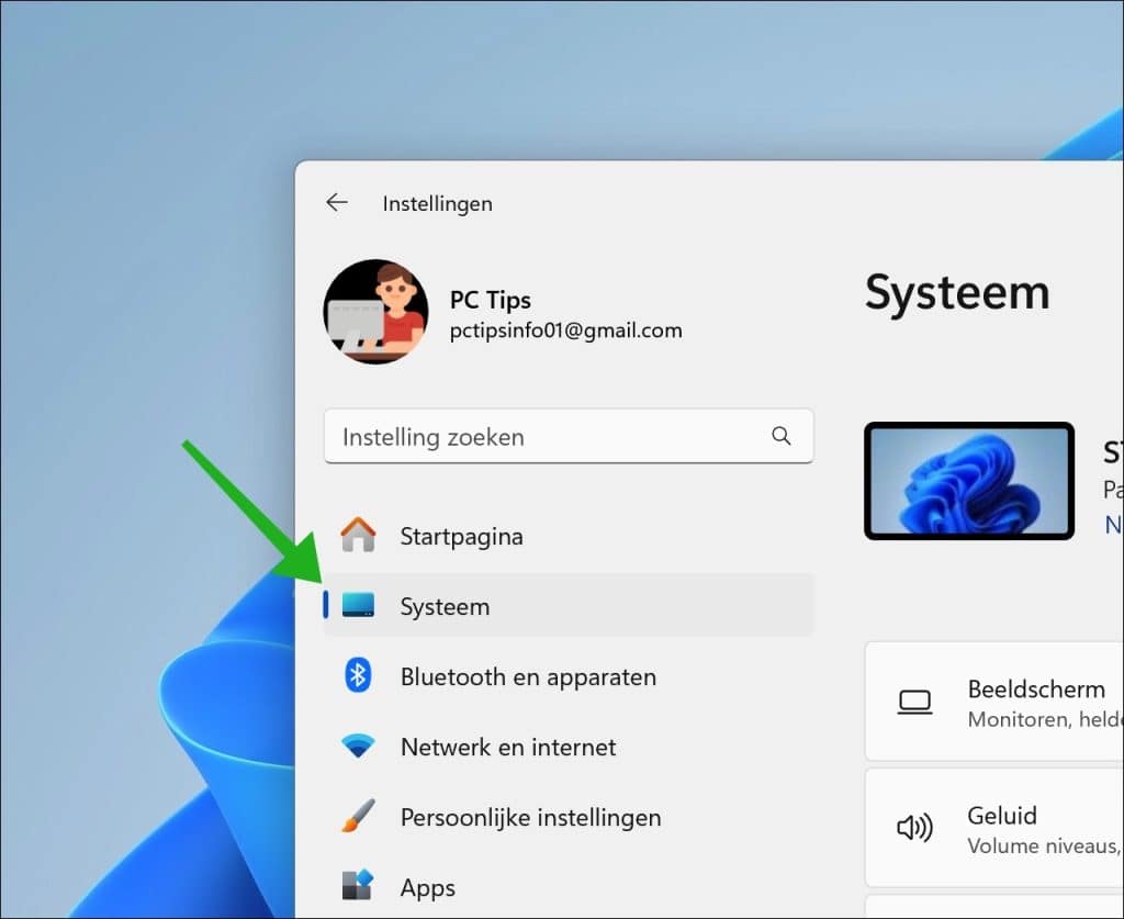 Systeem