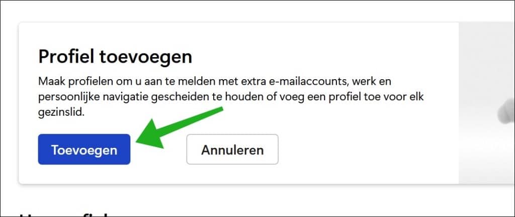 Toevoegen