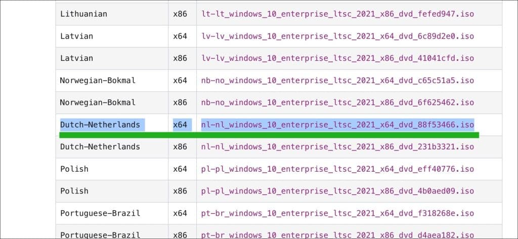 Windows 10 LTSC 2021 Nederlands downloaden