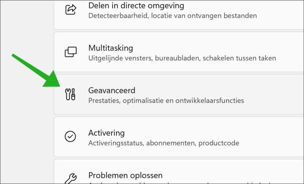Geavanceerd