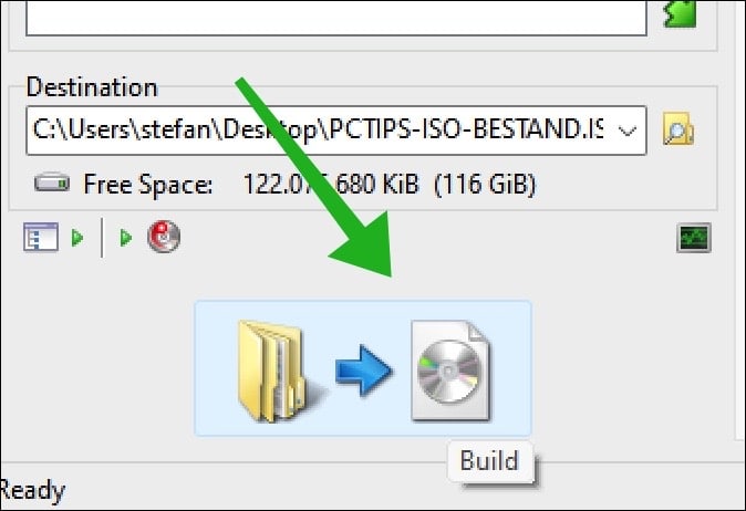 ISO maken van USB