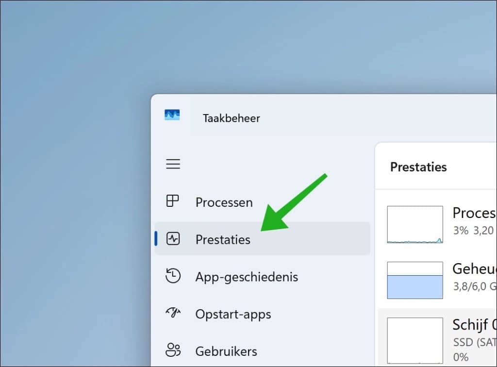 Prestaties