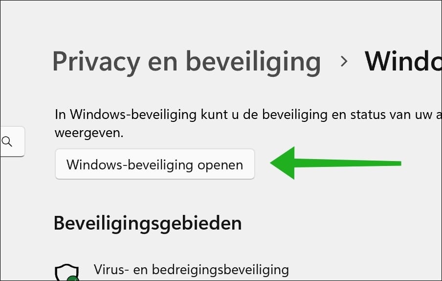 Windows beveiliging nogmaals openen