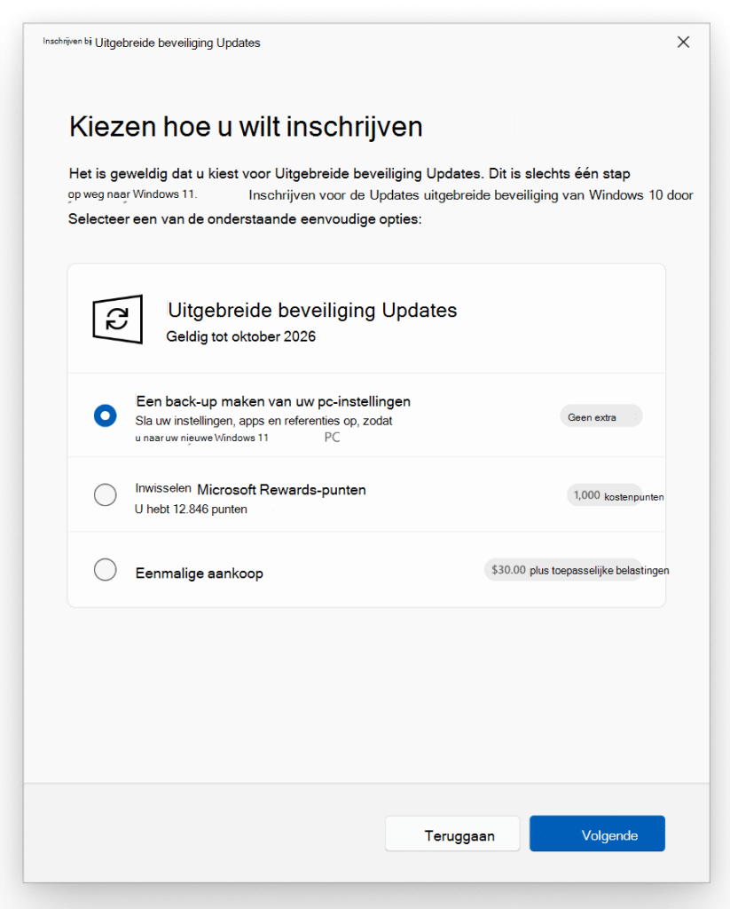 microsoft esu windows 10