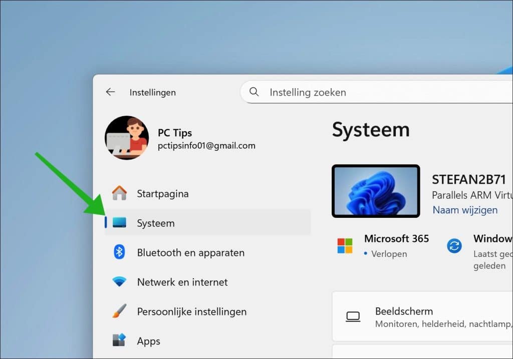 systeem