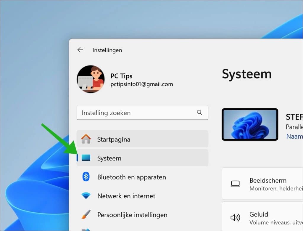 systeem