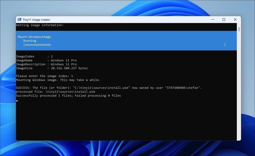 Maak zelf een afgeslankte Windows 11 versie