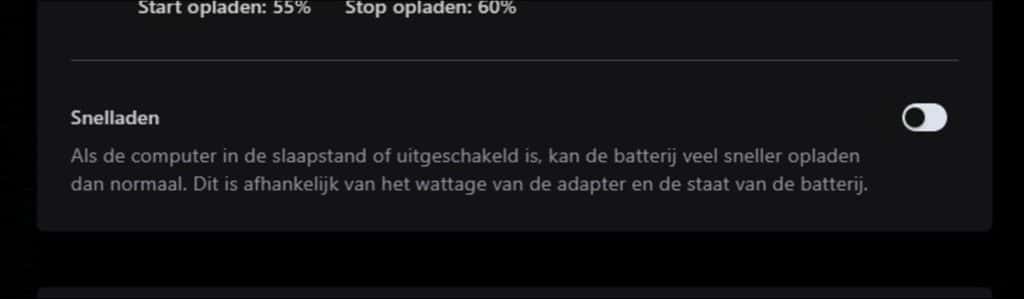 Snel laden