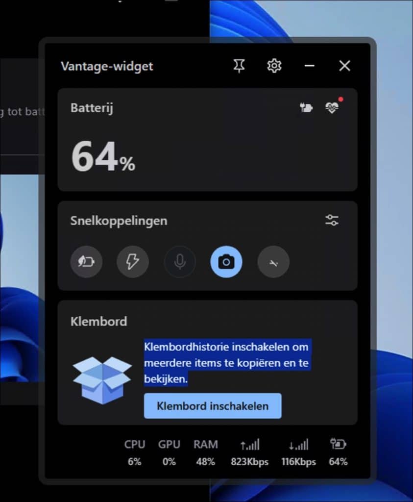 widget