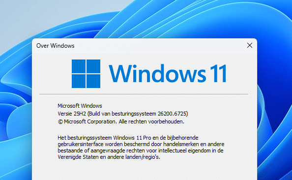 windows 11 25h2
