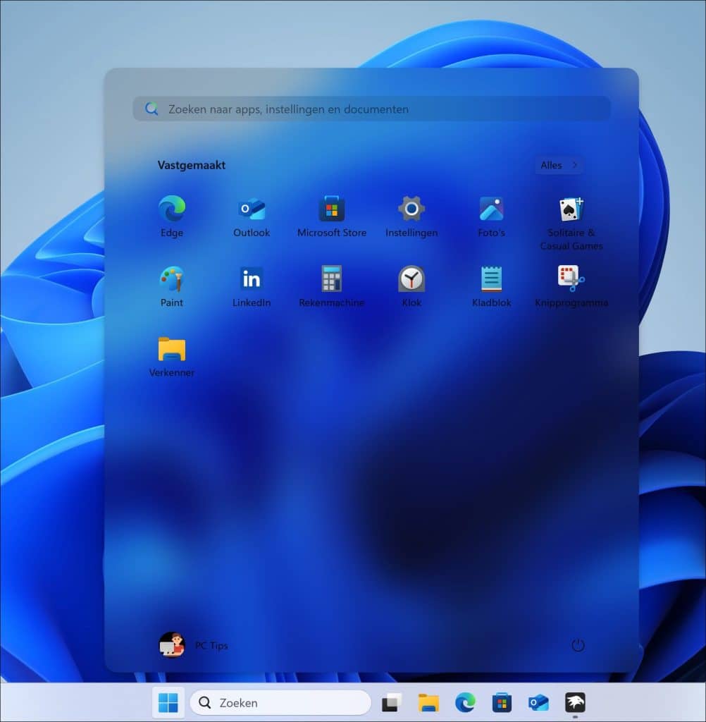 TranslucentStartMenu