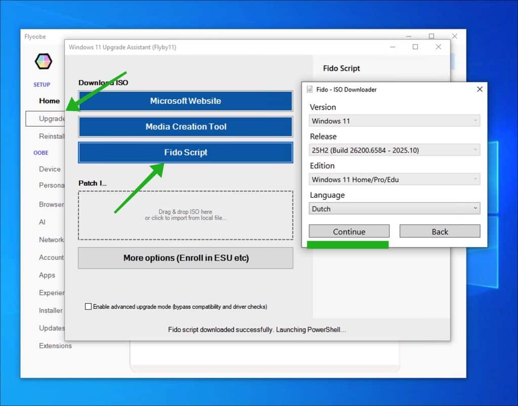 windows 11 iso downloaden met flyoobe