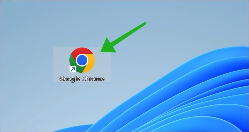 Chrome openen