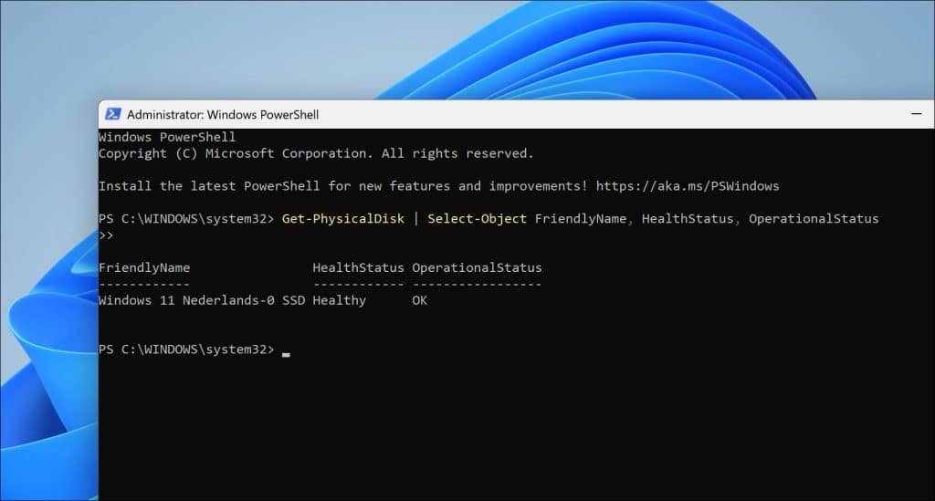 Smart schijfdiagnostiek