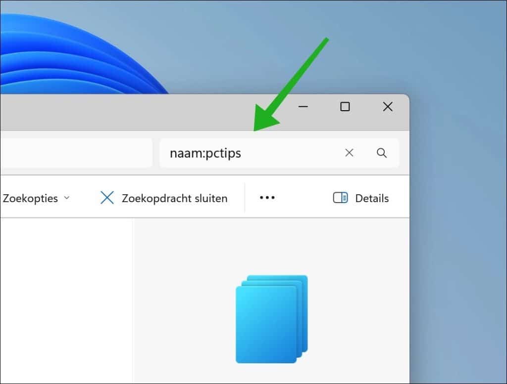 Sneller zoeken met filters