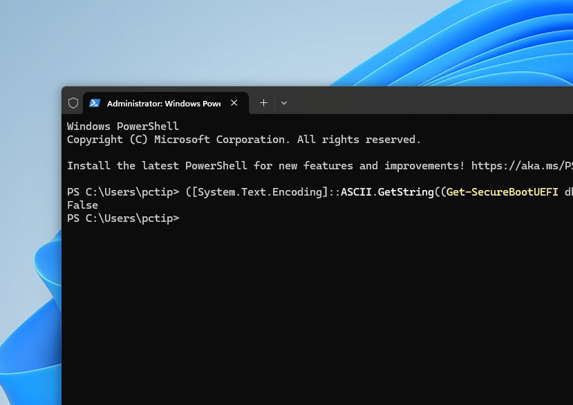 Controleren of de nieuwe Secure Boot-certificaten aanwezig zijn