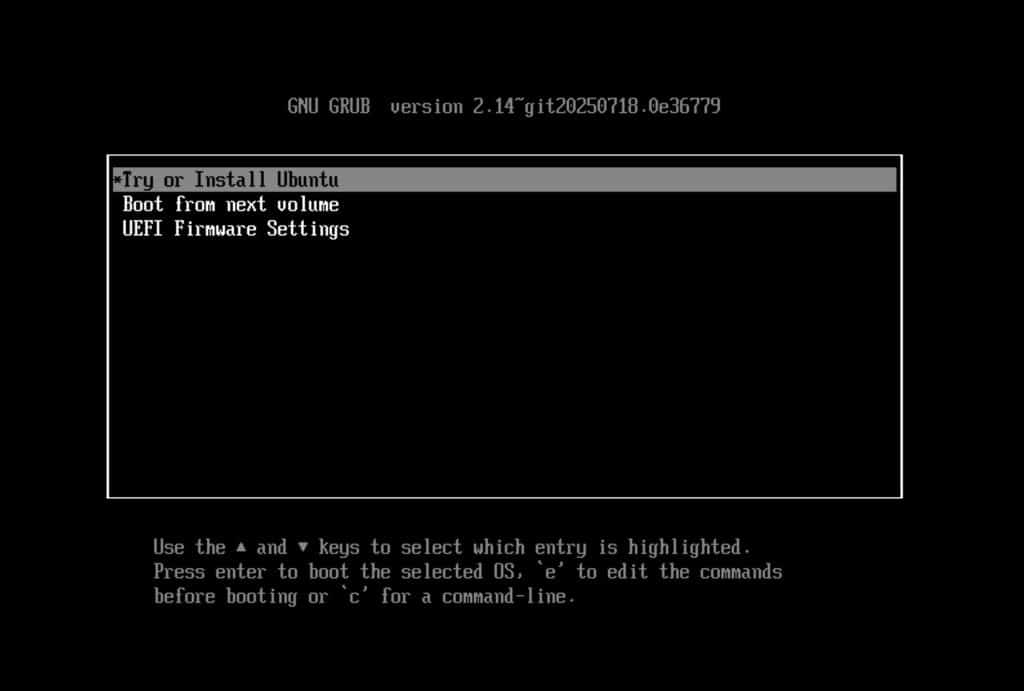 Linux installeren grub loader
