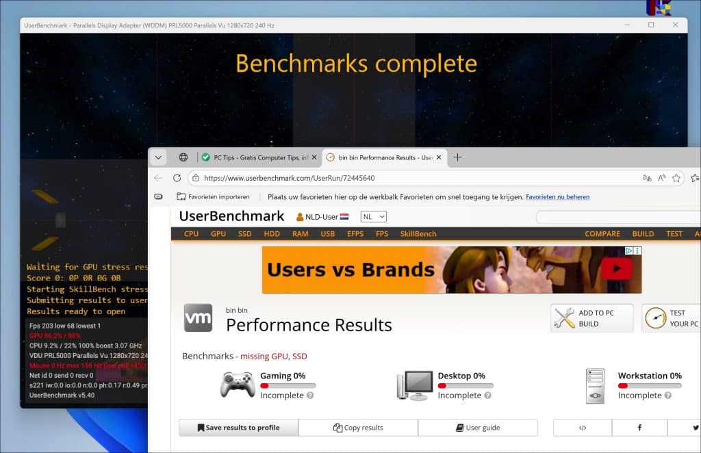 Userbenchmark