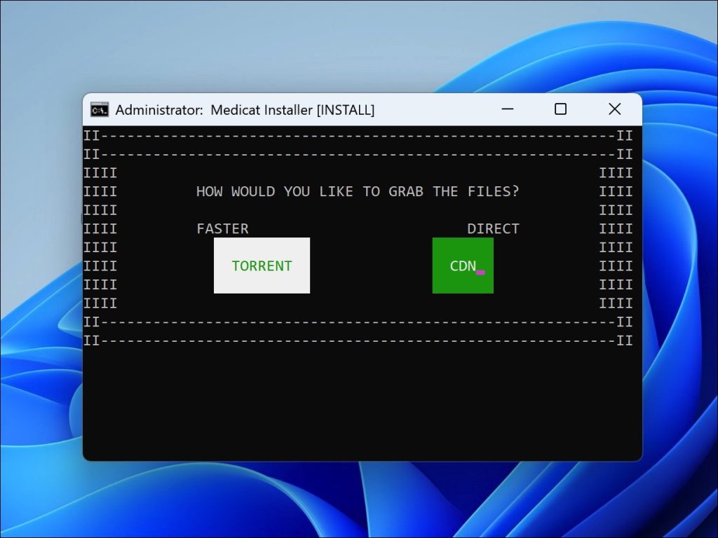 medicat bestanden downloaden via cdn of torrent