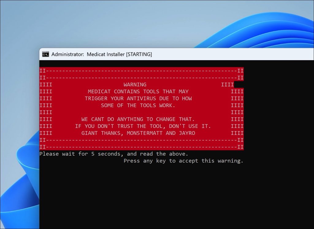 medicat waarschuwing