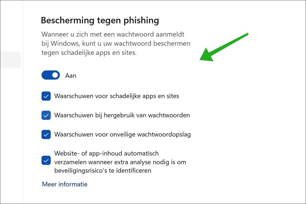 Bescherming tegen phishing