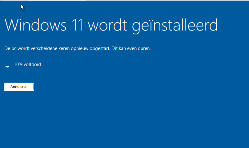 installatie afronden