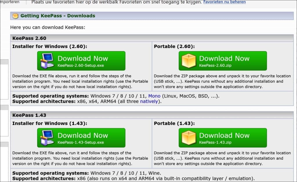 installer of portable
