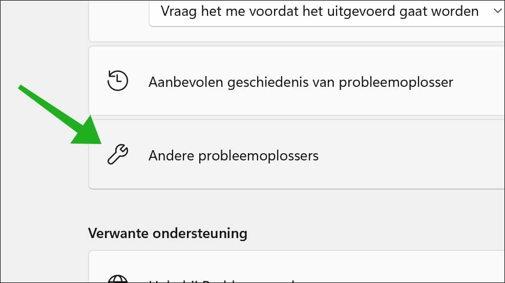 Andere probleemoplossers