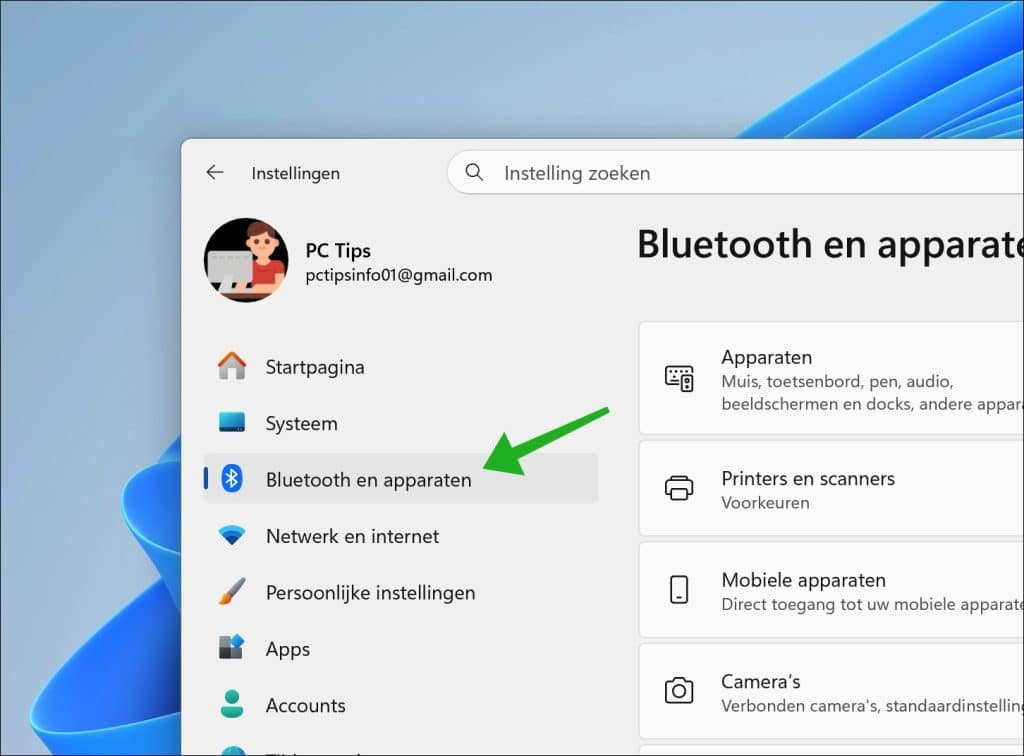 Bluetooth en apparaten