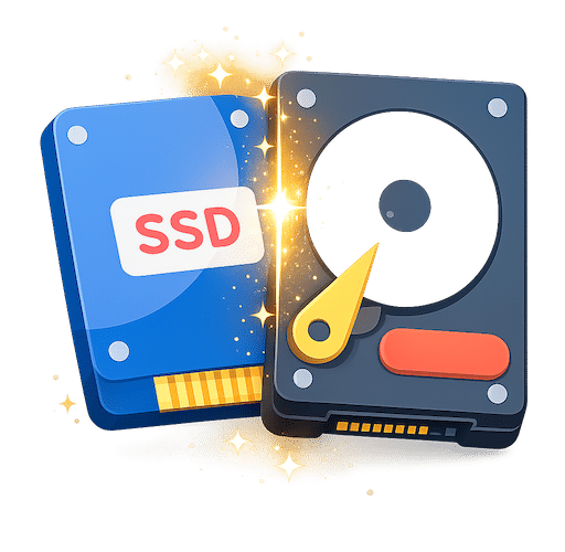 Welke schijf zit er in mijn pc? (SSD of harde schijf)