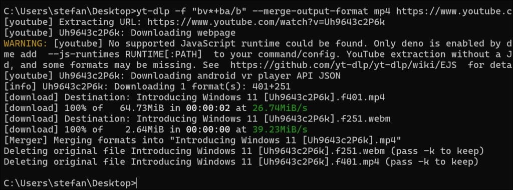 Youtube video als beste kwaliteit MP4 downloaden