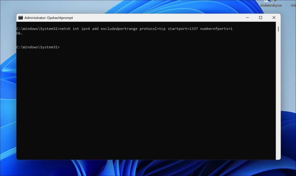 enkele poort reserveren