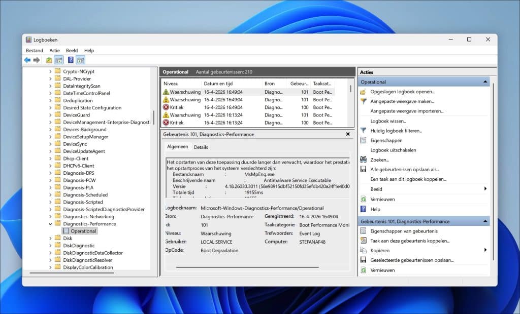 Achterhaal waarom uw computer langzaam opstart