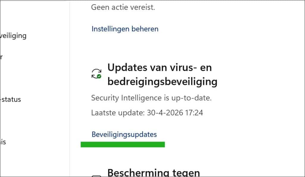 Beveiligingsupdates