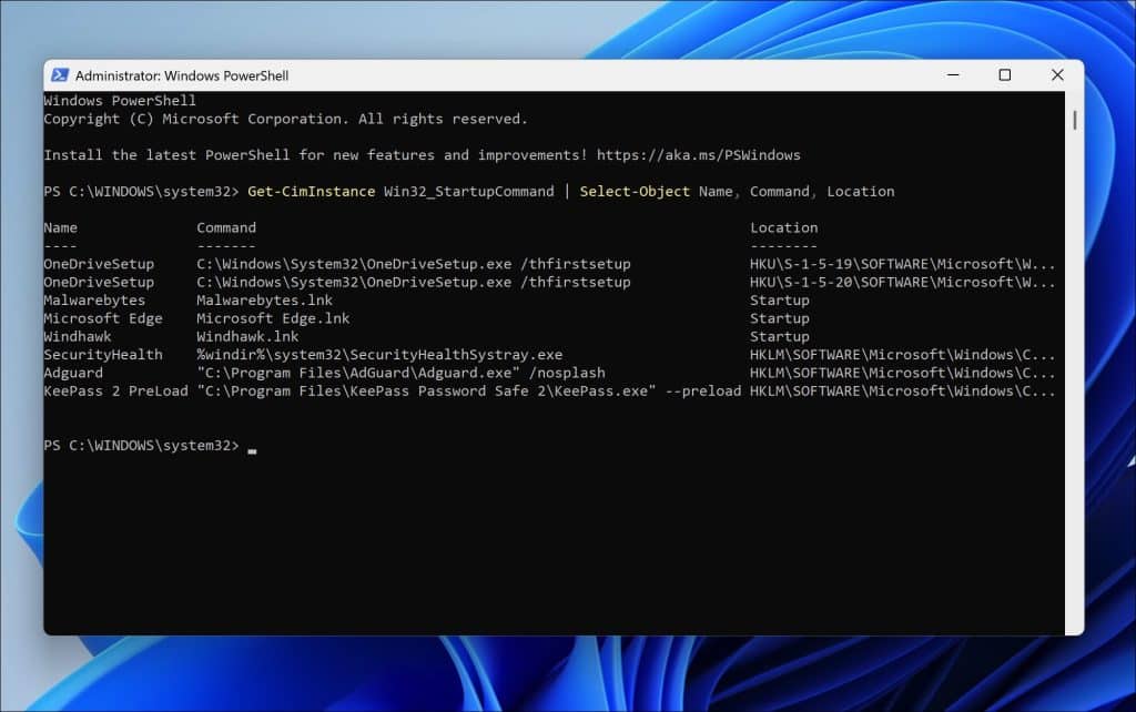 Opstart-apps controleren