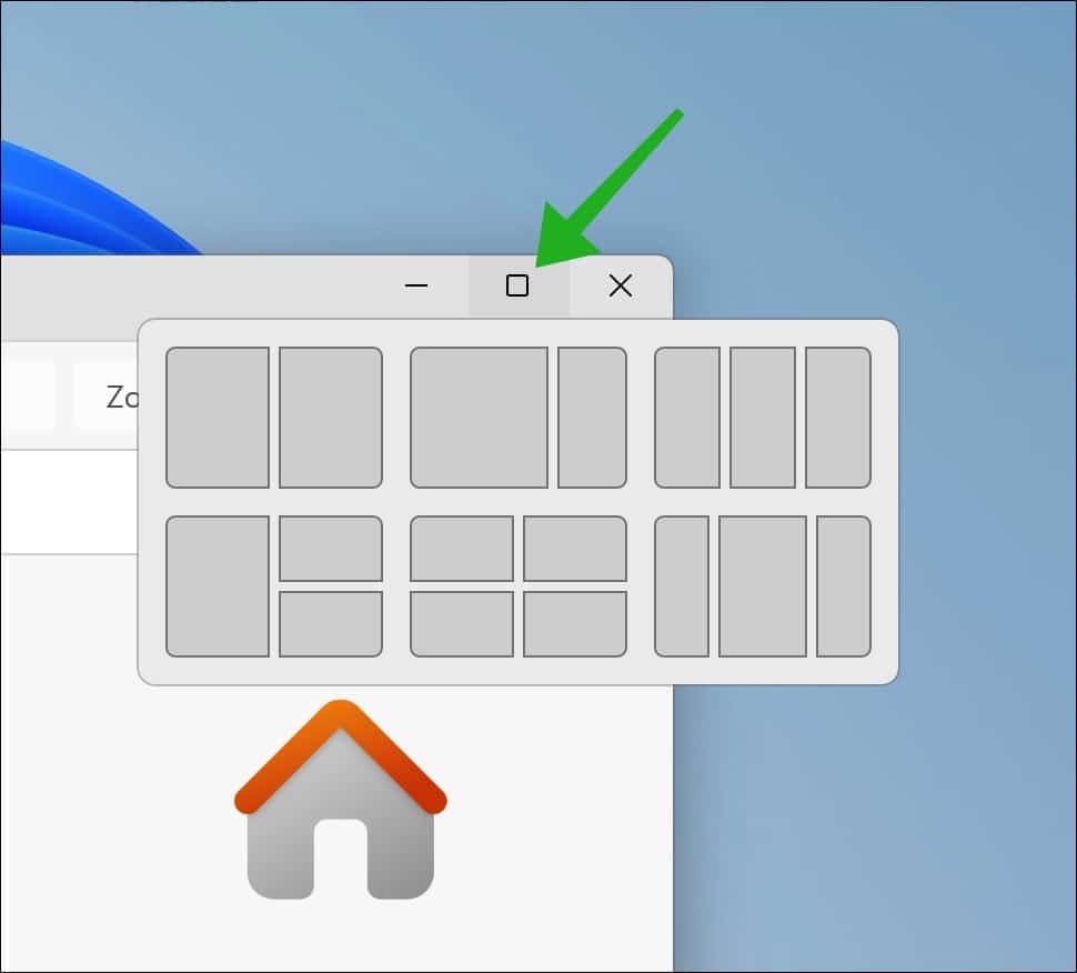 Venster positioneren