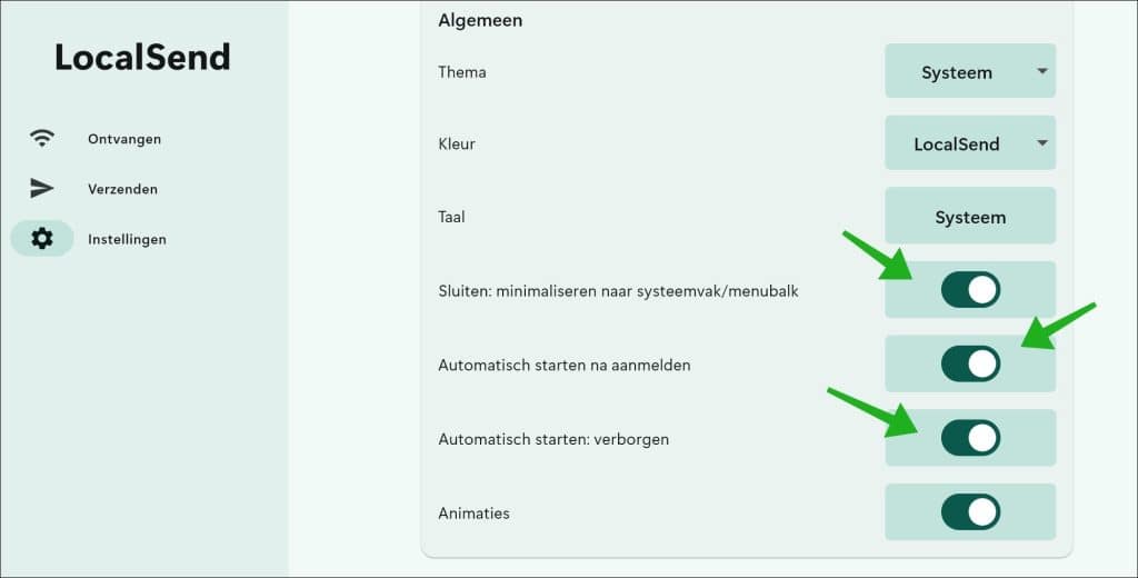 Automatisch starten