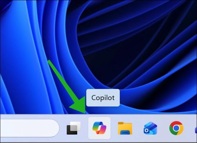 Copilot via taakbalk