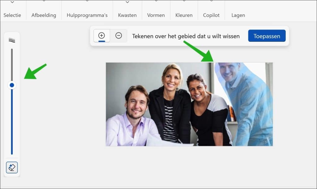 Object markeren