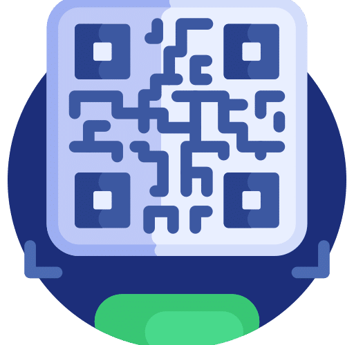 QR-code openen uit een schermafbeelding met Knipprogramma