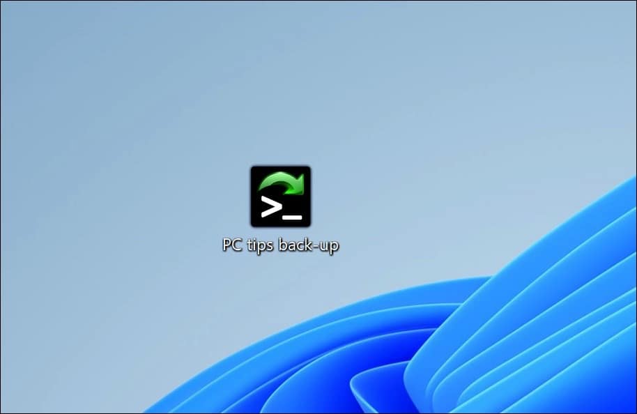 Back-up snel uitvoeren met FreeFileSync snelkoppeling