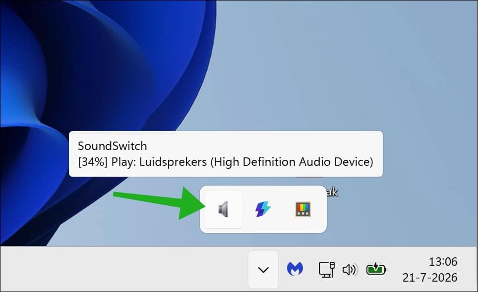 SoundSwitch starten