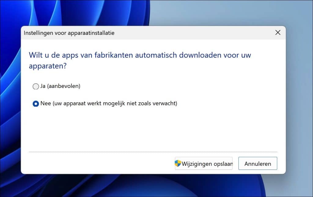 Voorkom ongewenste software van pc-fabrikanten