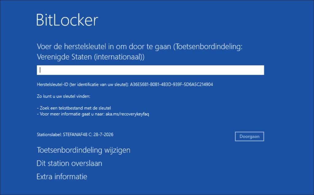 Waarom vraagt Windows 11 ineens om een BitLocker-herstelsleutel