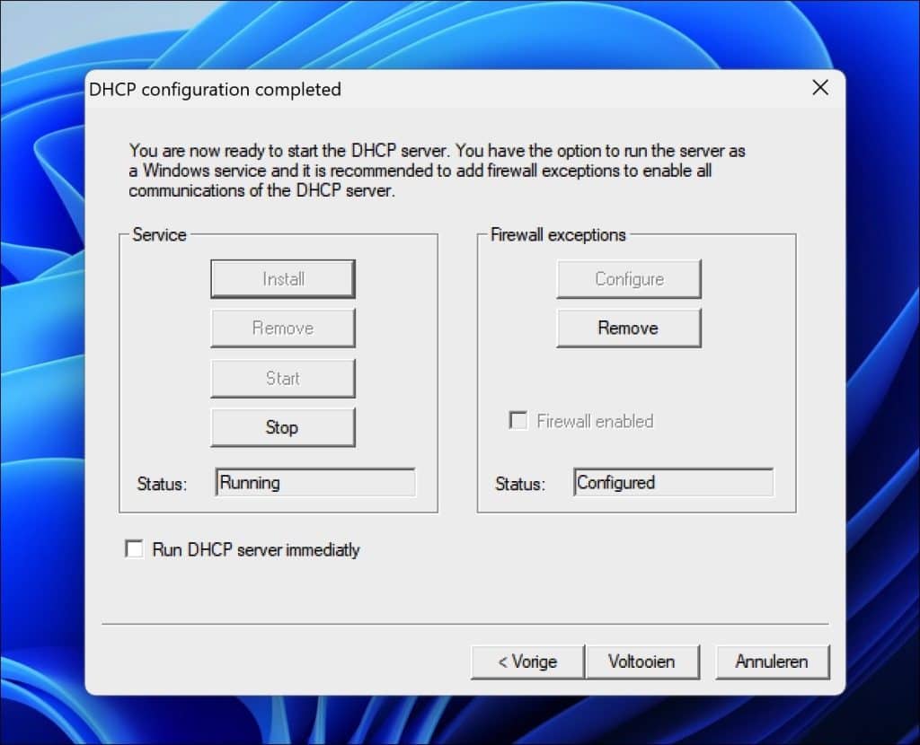 Windows Firewall configureren
