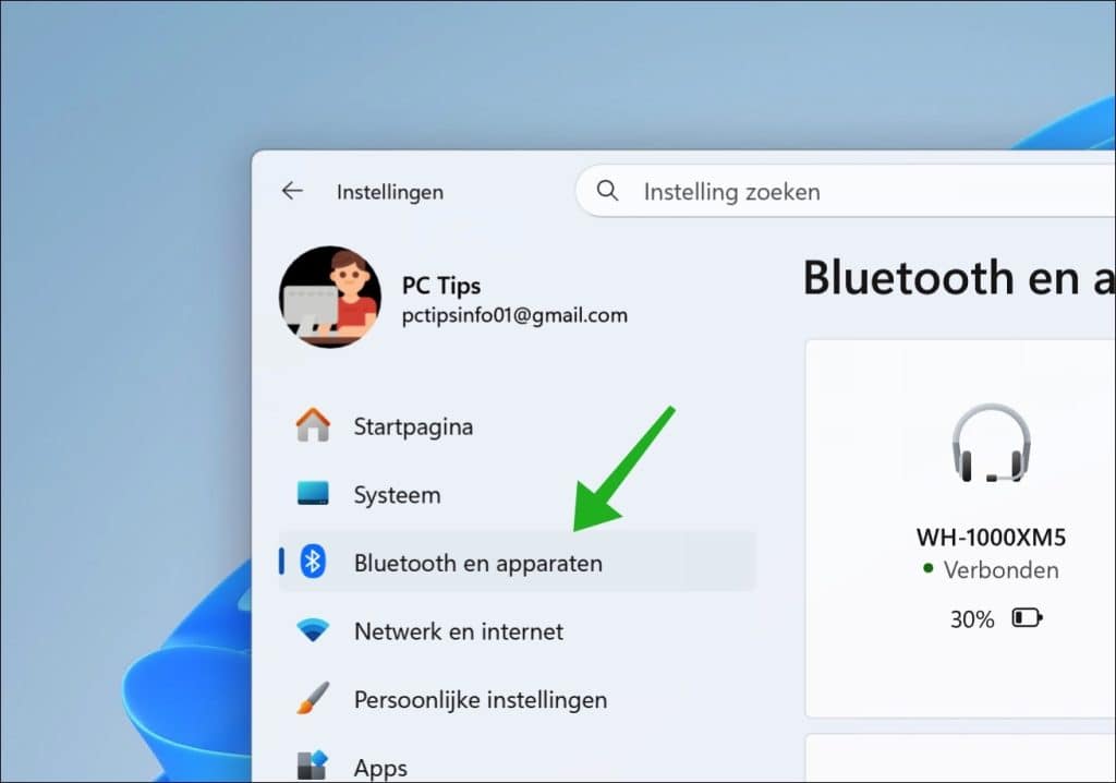 Bluetooth en apparaten