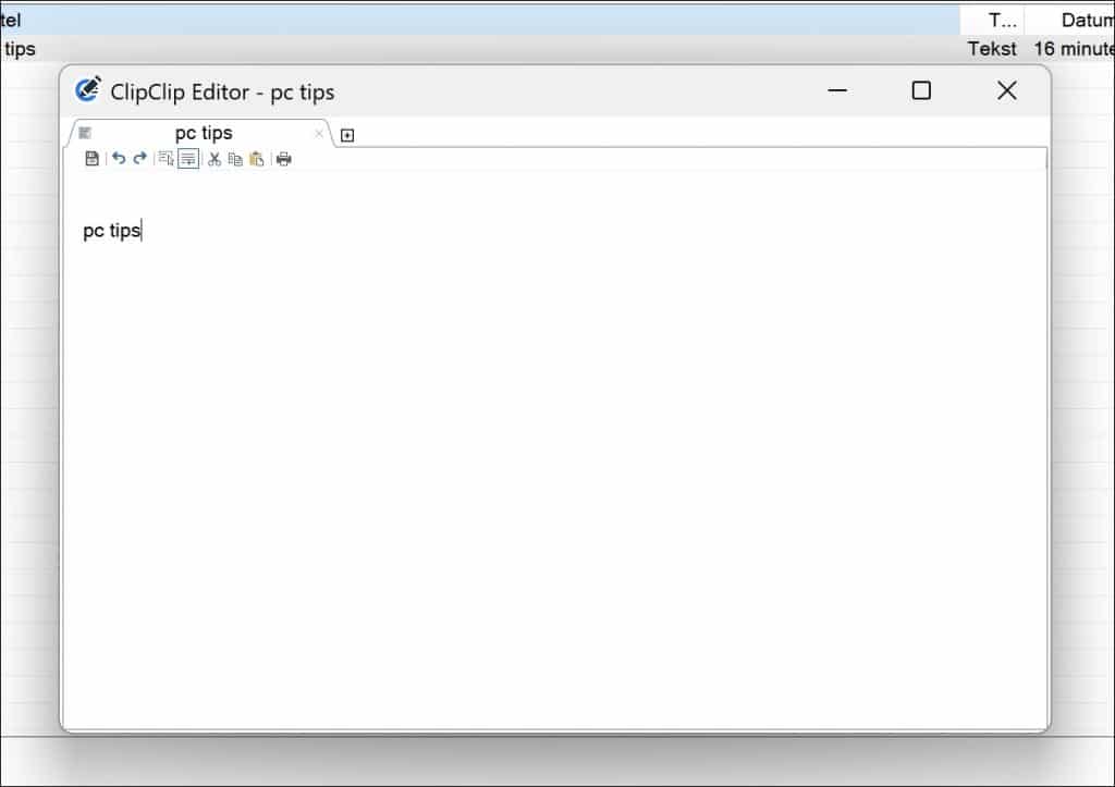 ClipClip editor