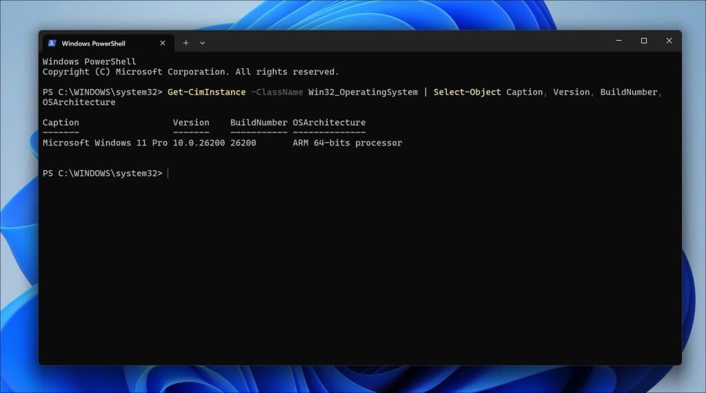 Windows-versie en buildnummer opvragen