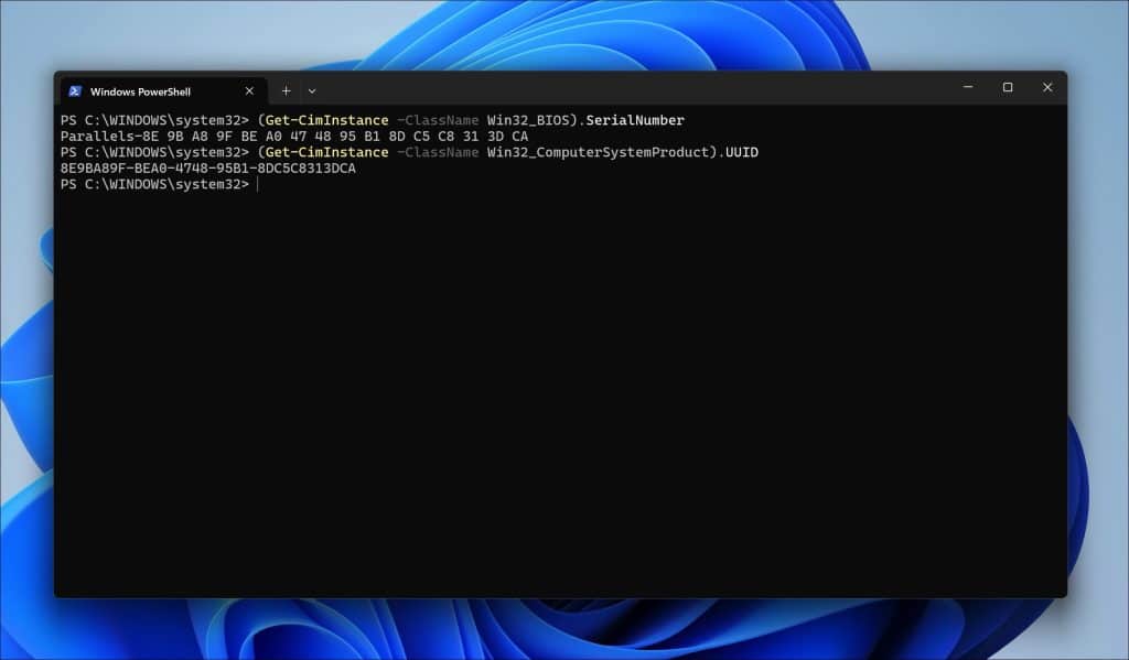 hardware-UUID